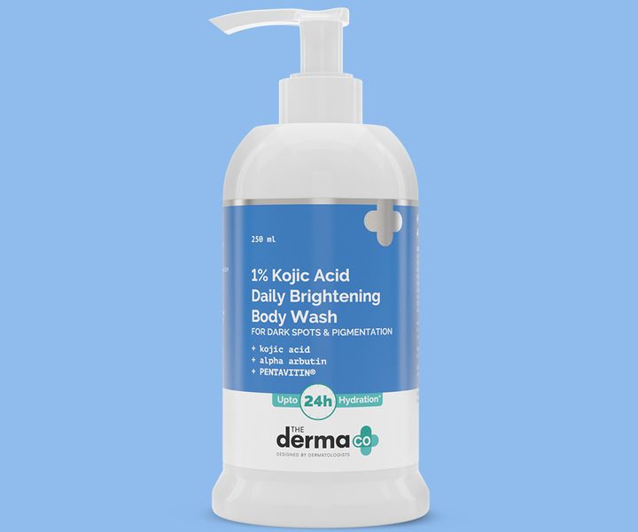 THE DERMA CO 1% KOJIC ACID DAILY BRIGHTENING BODY WASH (250ML) India