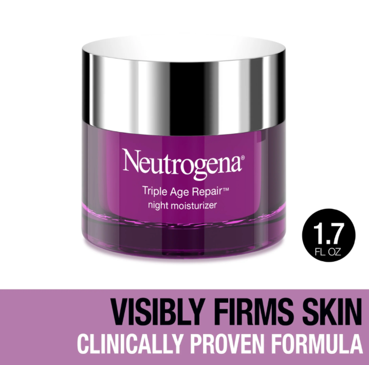 Neutrogena Triple Age Repair Night Cream Face Moisturizer, 1.7 oz - CANADA